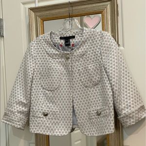 Marc Jacobs 🤍  crop jacket size 6 ✨